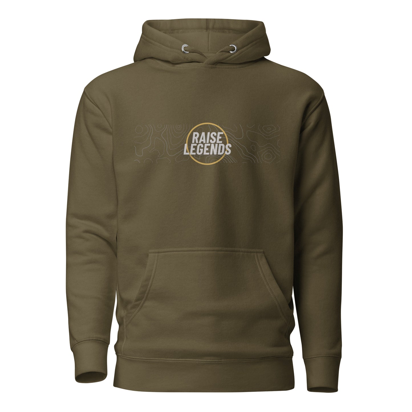Hoodie - Horizontal Topo